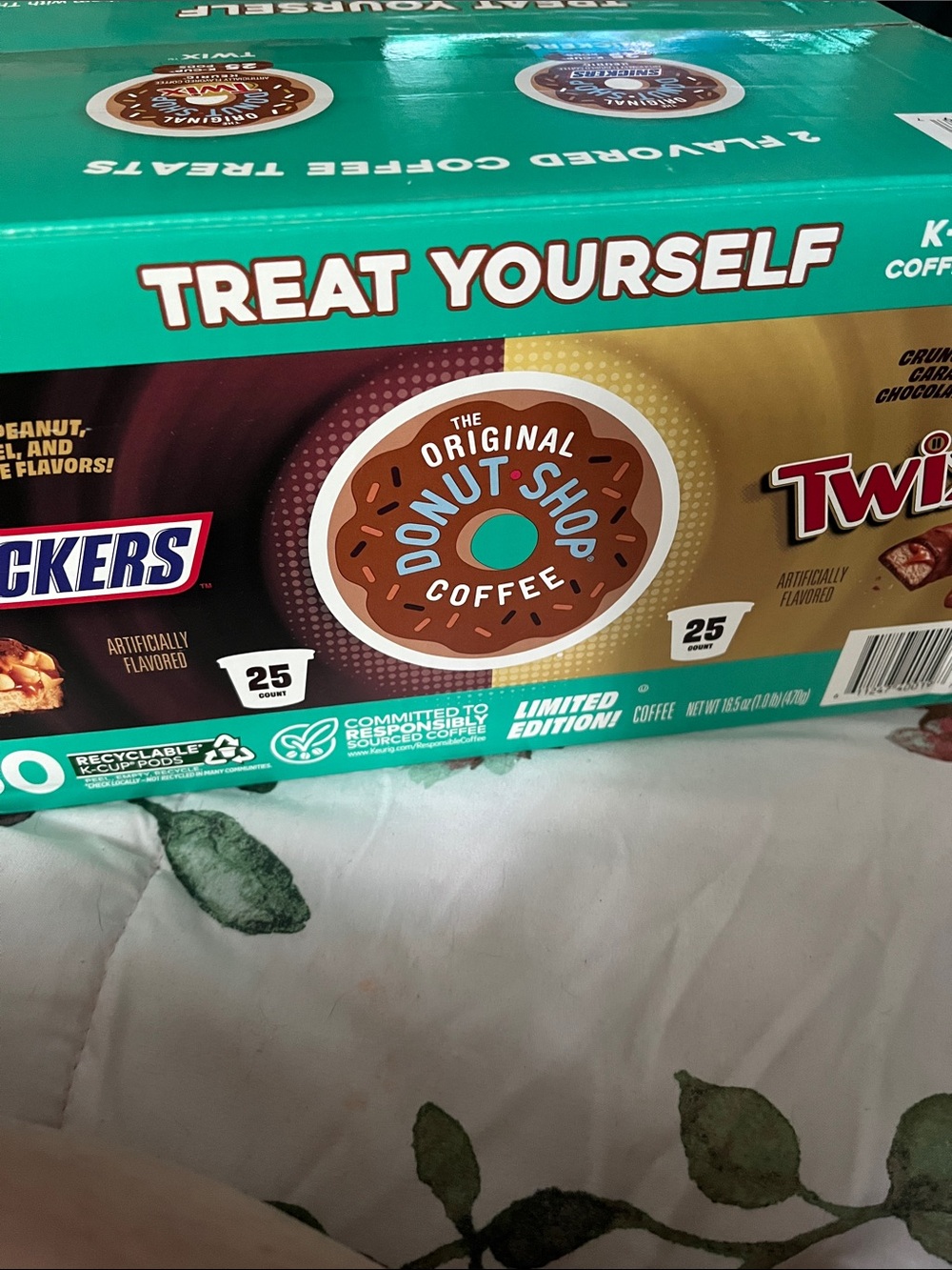 The Original Donut Shop Coffee Snickers Twix Keurig Genuine -Cup Pods